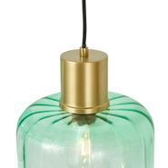 Lampada-a-sospensione-Hotel-Chic-ottone-con-vetro-blu-e-verde-8-luci---Qara