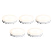 Комплет-од-5-GX53-LED-светилки-со-3-чекори-за-затемнување,-9W-900-lm-3000K