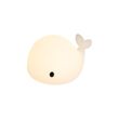 Pöytävalaisin-valkoinen-30cm-sis.-LED-himmennettävä-IP54-ladattava---Baby-Whale