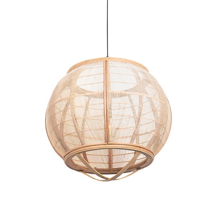 Keleti függőlámpa barna 58 cm - Pascal