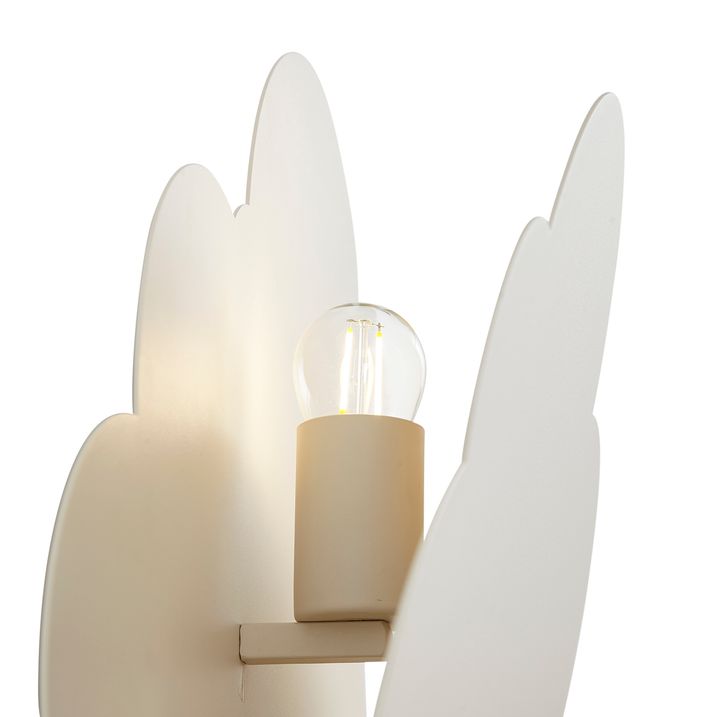 Lámpara de pared infantil nube beige con sol - Cloudy