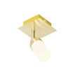 Moderne-badeværelsesspotlys-messing-IP44---Japie