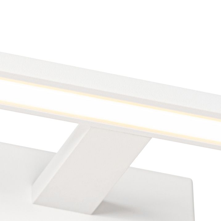 Nástenná lampa biela 41,5 cm vrátane LED IP44 - Jerre