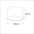 Abajur-din-țesătură-bej-cu-material-tip-teddy-35/35/20