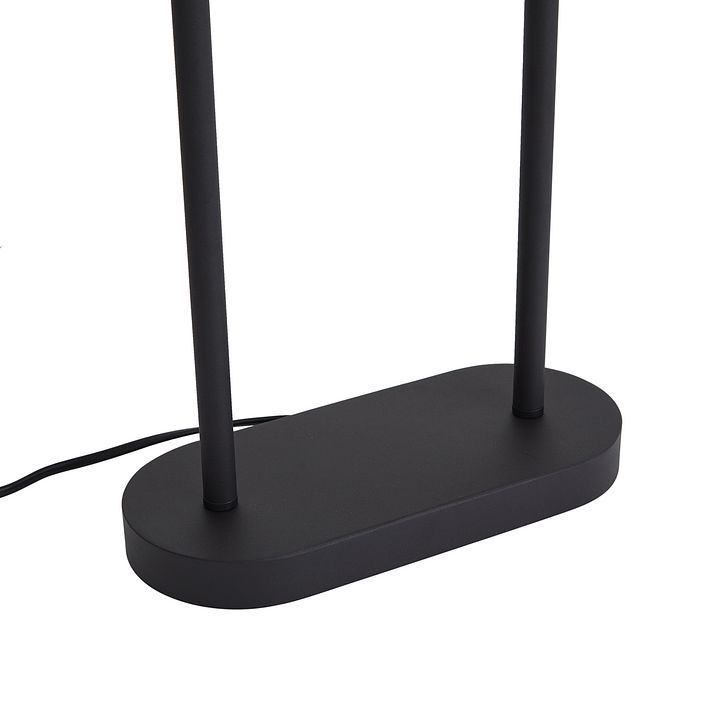 Laualamp must musta ovaalse varjuga 35cm - Thijmen