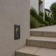 Moderné-zapustené-nástenné-svietidlo-čierne-7-cm-vrátane-LED-IP65---Trem