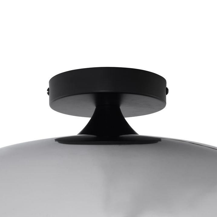 Art Deco laelamp must suitsuklaasiga 40 cm - Busa
