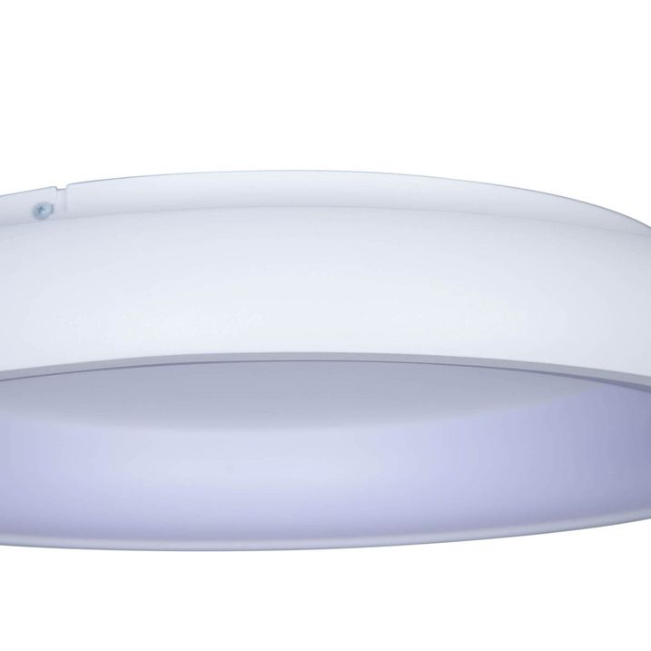 Moderní stropní svítidlo bílé 60 cm s integrovaným stmívatelným LED - Cardona