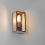 Applique-murale-industrielle-rouille-brun-26-cm-IP44---Charlois