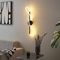 Moderne loftslampe sort inkl. LED 3-trins dæmpbar - Keri