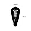 Set-van-2-smart-E27-LED-lampen-ST64-smoke-7W-400-lm-1800K