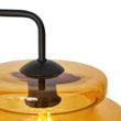 Retro-stojacia-lampa-čierna-s-oranžovým-sklom---Denise