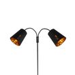 Moderne-vloerlamp-zwart-2-lichts---Carmen