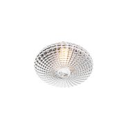 Classic-Ceiling-Light-Black-with-Smoke-Glass-23-cm-IP44---Nohmi