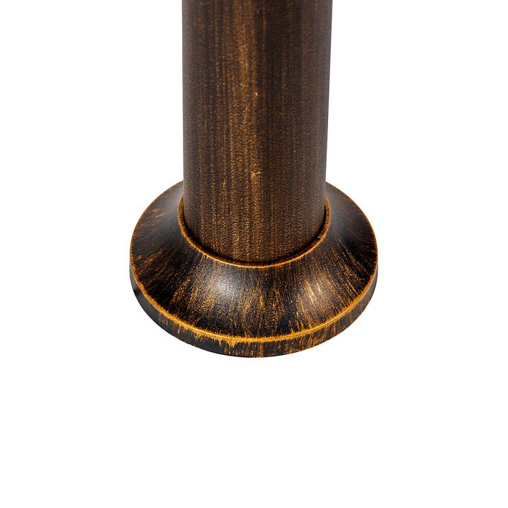 Vintage staande buitenlamp antiek goud IP54 50 cm - Kiki