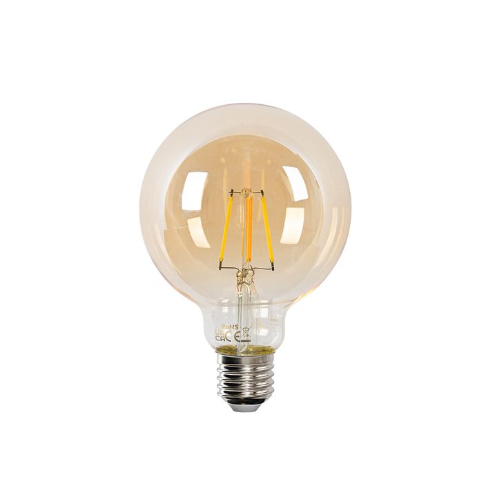 Set od 5 E27 Zatamnjivih LED Sijalica G95 4.9W 320 lm 2500K