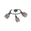 Plafón-de-diseño-negro-con-dorado-3-luces-redondo---Noud