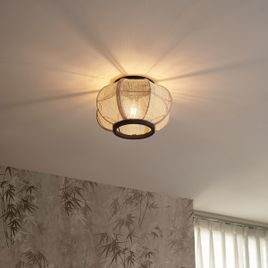 Ida stiilis laelamp pruun - Rob