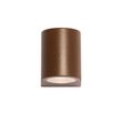 Modern-utomhusvägglampa-rostbrun-plast-oval---Baleno