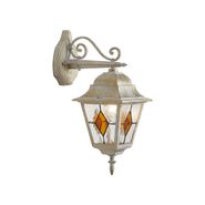 Lanterna-da-parete-vintage-da-esterno-beige-con-oro-antico-IP44---Antigua-Down