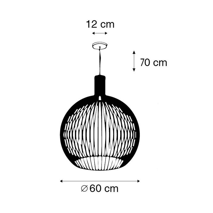 Design lógólámpa arany 60 cm - Wire Dos