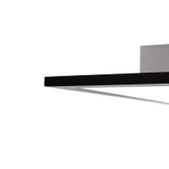 Plafoniera-nera-40-cm-con-LED-incluso-e-telecomando---Live
