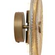 Art-Deco-wandlamp-donker-brons-met-amber-glas-2-lichts---Moonstruck