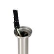 Candeeiro-de-poste-exterior-moderno-em-aço-45-cm-IP44---Rox