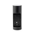 Set-of-2-Outdoor-Wall-Lamps-Black-IP44---Duo