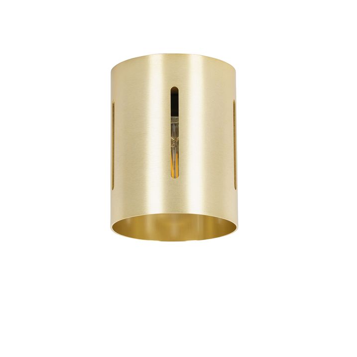 Design plafondlamp goud met lichteffect - Yana
