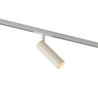 Modern Spotlight Beige with White for Track System 1-Phase GU10 35mm - Slimline Uzzy