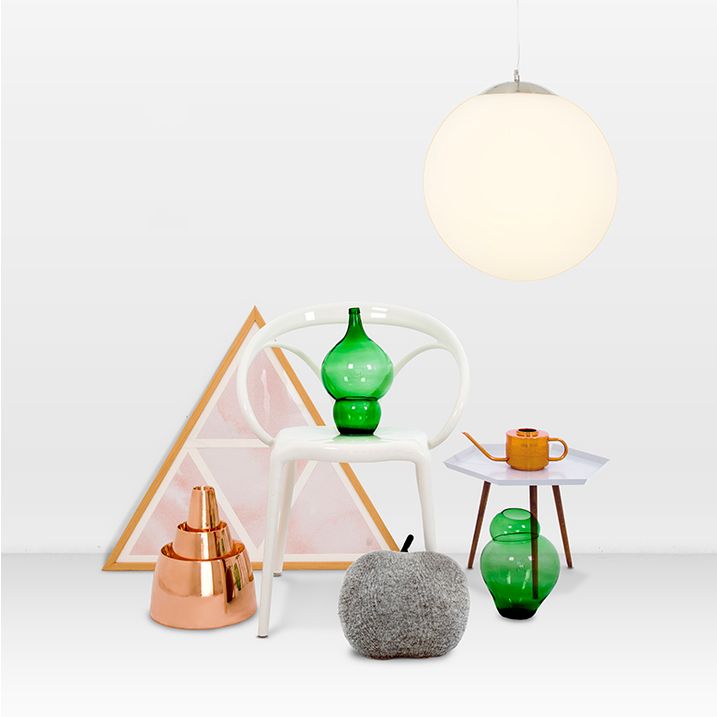 Moderne hanglamp glas 40cm - Ball