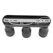 Spoturi-plafon-rotunde,-metal-gri-tun,-GU10,-50mm,-3-lumini---Stanley