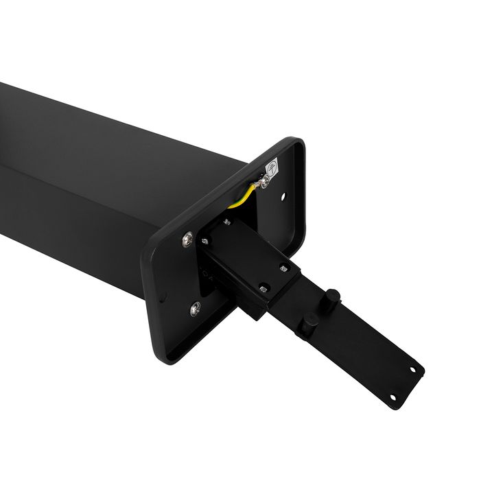 Lampadaire d'extérieur industriel noir 80 cm IP44 - Baleno