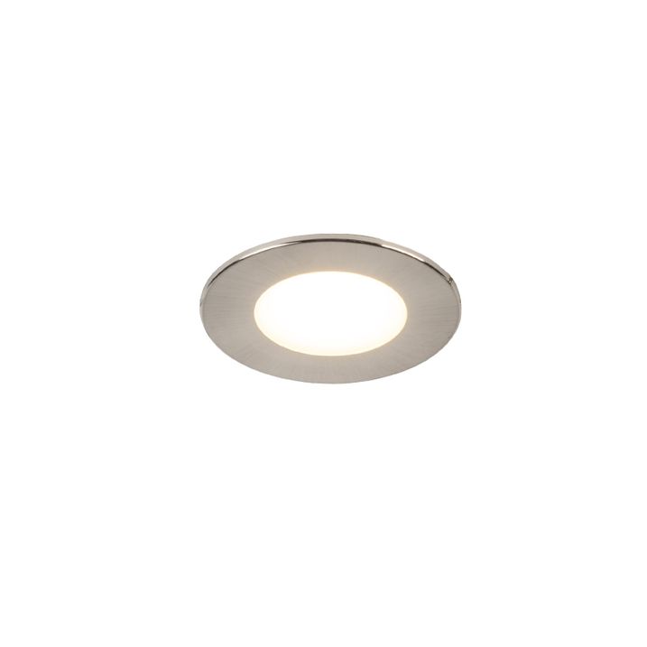 Spot encastrable rond en acier avec LED IP65 - Simply