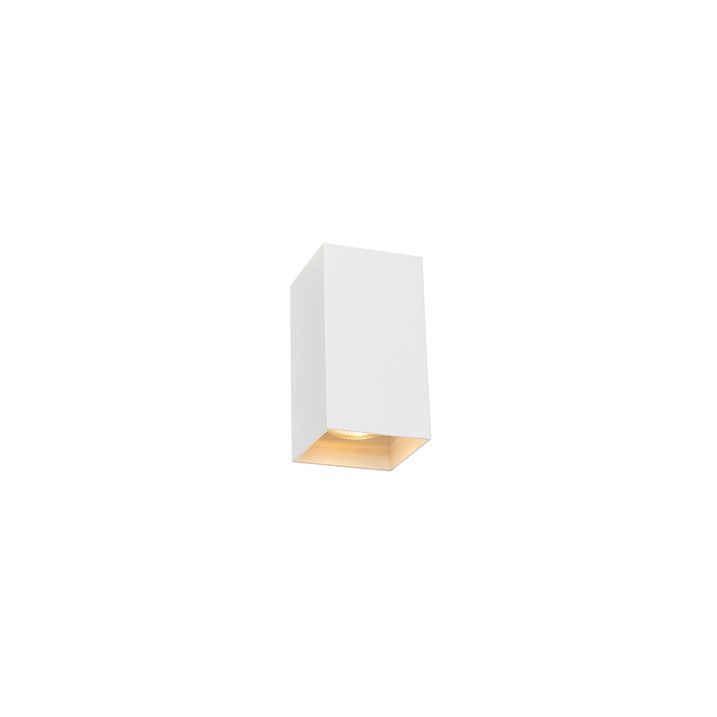 Design wandlamp wit vierkant - Sabbir