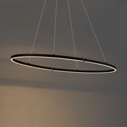 Design-pendant-lamp-black-oval-120cm-incl.-LED-3-step-dimmable---Ovallo