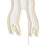 Lampada-da-parete-al-neon-bianco-caldo-con-LED---Bow