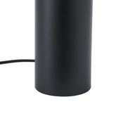 Lámpara-de-mesa-moderna-negra-24cm---Cylinder