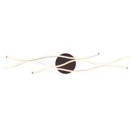 Design-plafondlamp-zwart-met-goud-incl.-LED-dimbaar---Blaze