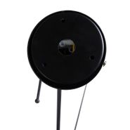 Suspension-noire-avec-abat-jour-en-velours-ocre-et-or-35-cm---Blitz