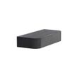 Kinkiet-zewnętrzny-czarny-z-LED,-ładowany-USB-C,-ściemnialny-i-solarny-IP65---Kalo