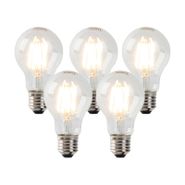 Set-od-5-prigušljivih-E27-LED-lampi-prozirnih-7W-806-lm-2700K