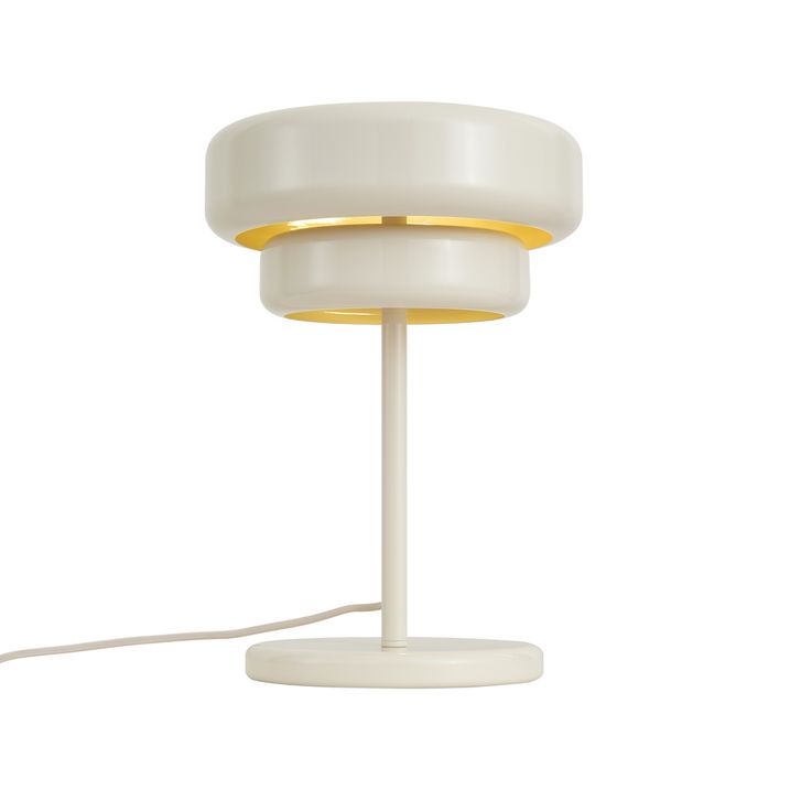 Lampe de table rétro beige 41 cm - Ophelia