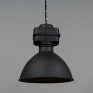 Ensemble-de-2-lampes-suspendues-industrielles-petites-noir-mat---Sicko