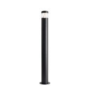 Модерна-надворешна-светилка-црна-80-cm-IP44-Вкл.-LED---Рокси