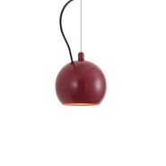 Candeeiro-Pendente-de-Design-Vermelho-para-Sistema-de-Calha-Monofásico---Slimline-Sara