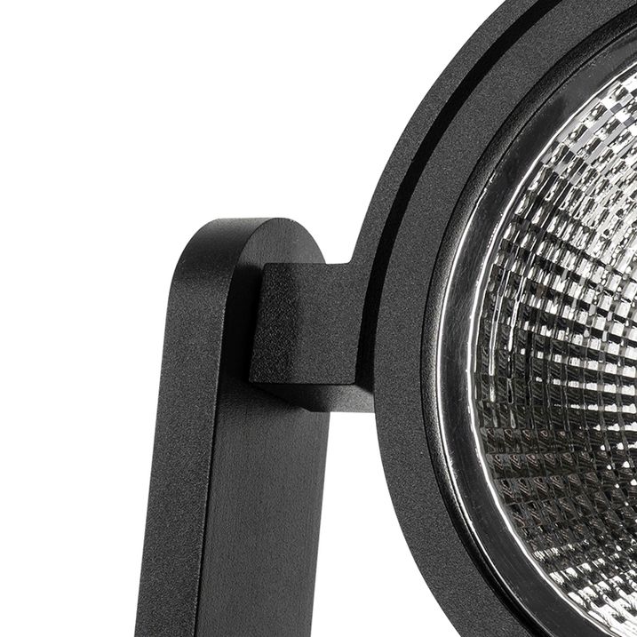 Nowoczesny reflektor czarny - Master 111