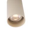 Set-of-4-Modern-Beige-Surface-Mounted-Spotlights-GU10-50mm-Round---Tuba