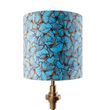 Stolní-lampa-bronzová-s sametovým-stínítkem-s motýlím-vzorem-40-cm---Diverso